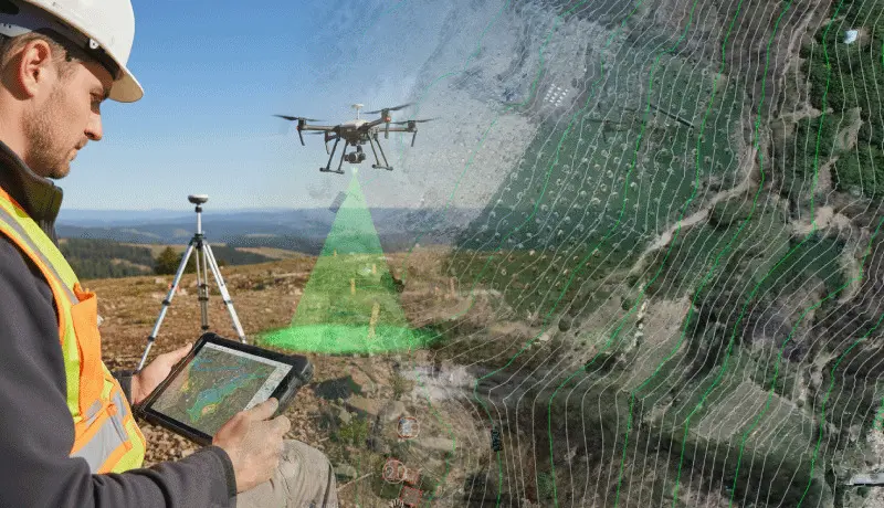 Trabajos topográficos en obra civil